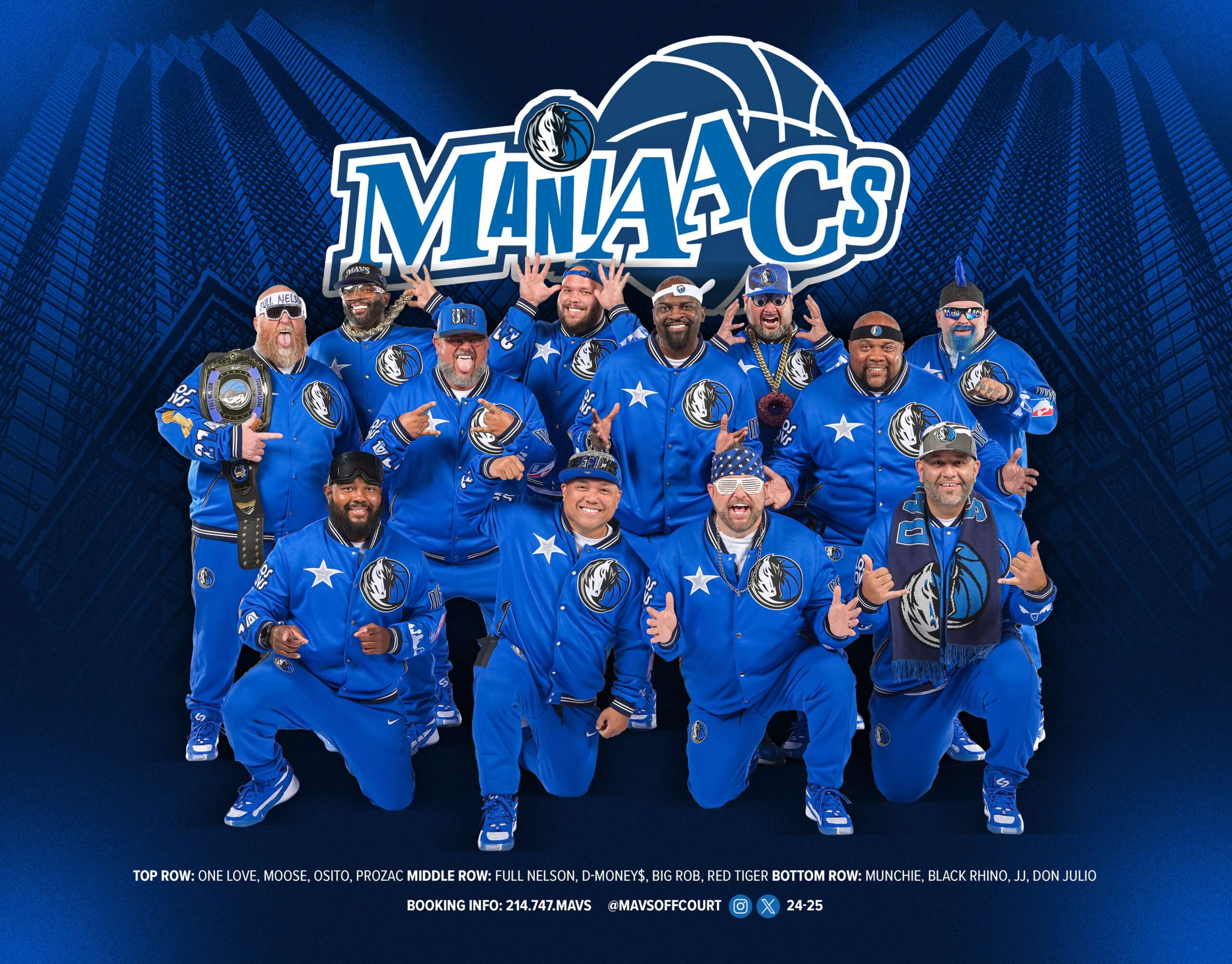 DALLAS MAVERICKS MANIAACS