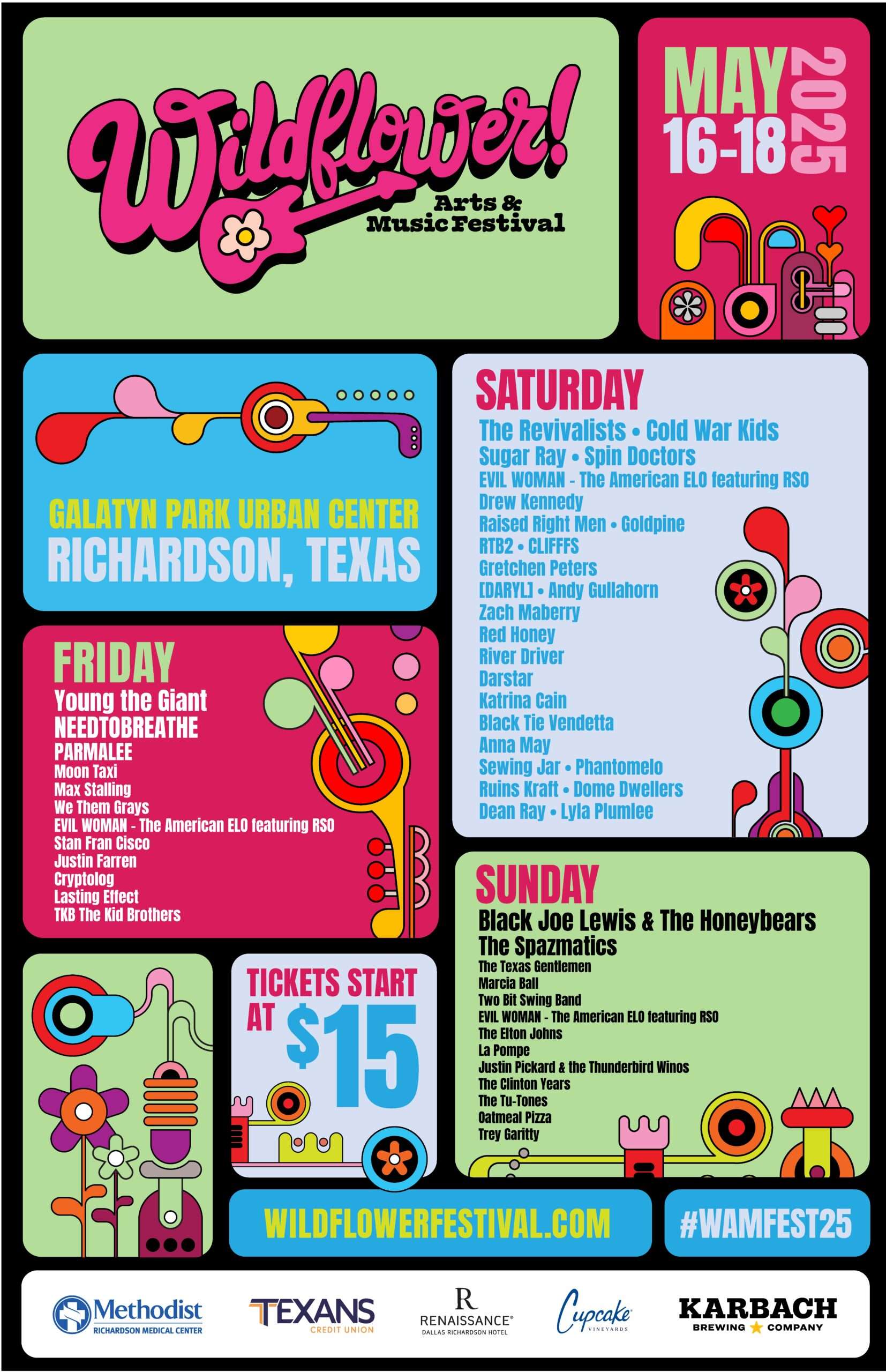2025 Wildflower! Arts & Music Festival in Richardson