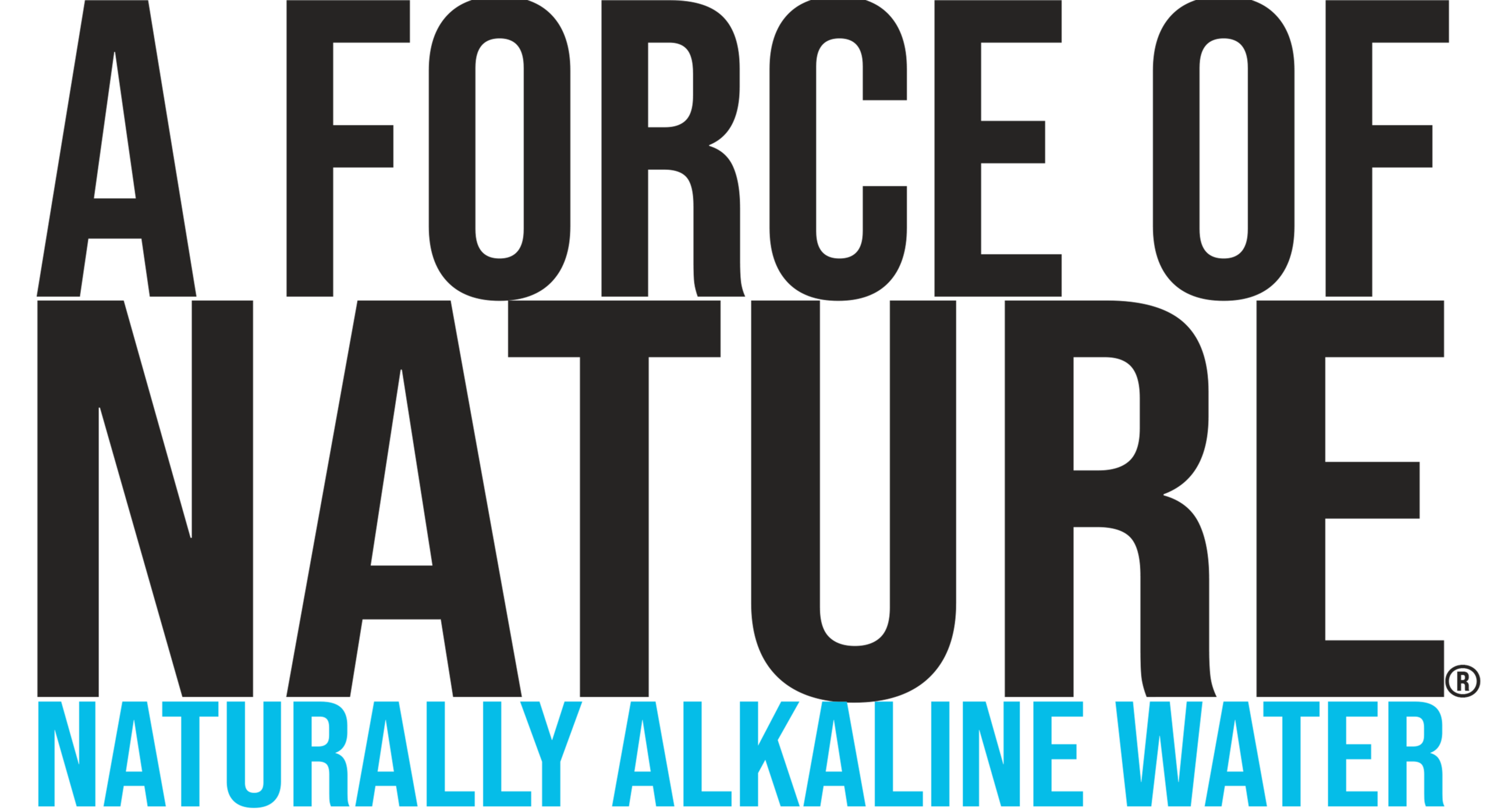 A force of Nature Water Logo