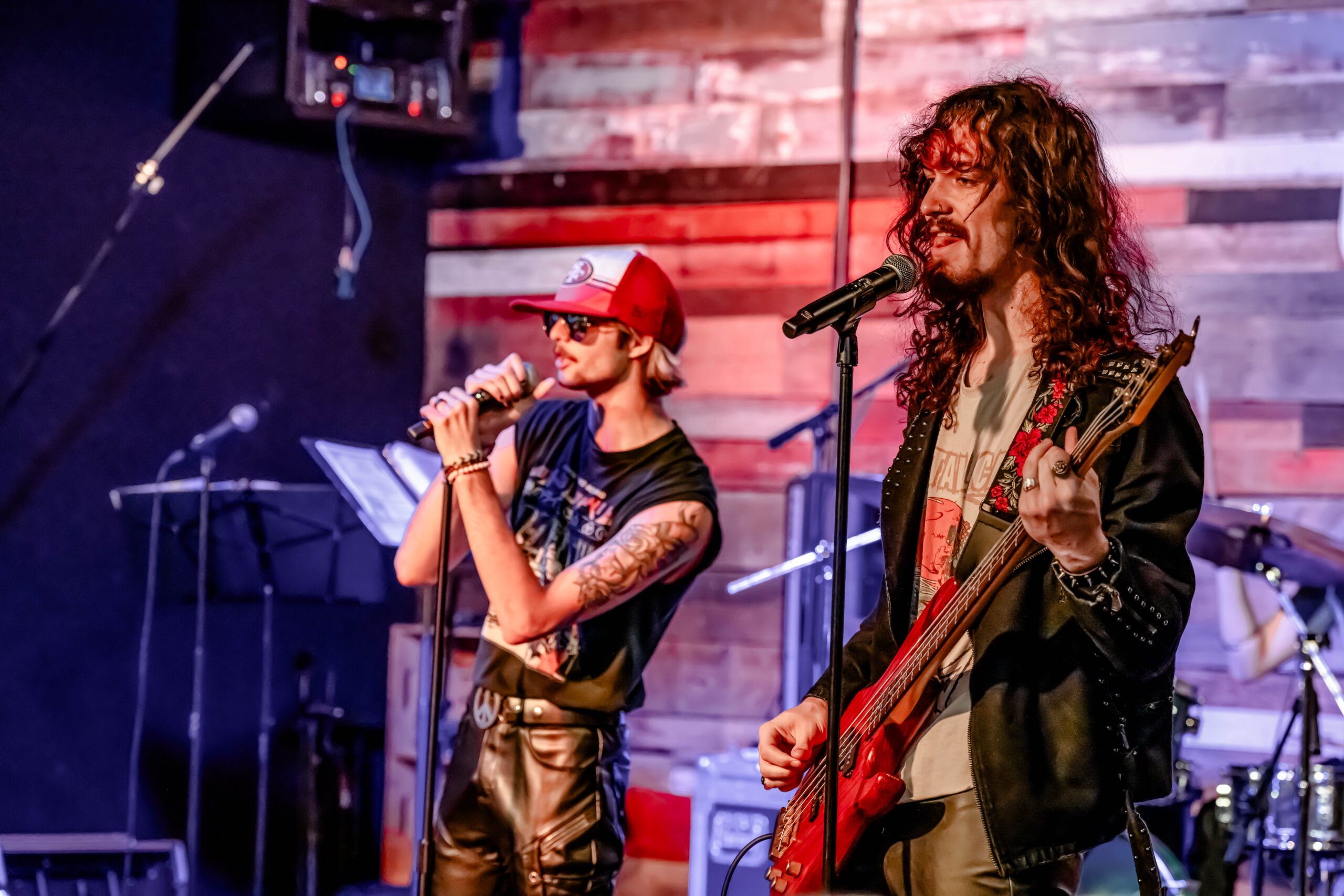 Shrapnel band at Oak Highlands Brewery in Richardson for the Wildflower! Battle of the Bands Qualifier Round