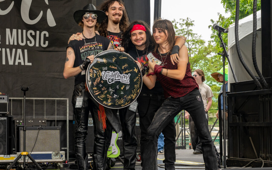 FROM FIRST SHOW NERVES TO WINNER: SHRAPNEL’S WILDFLOWER! BATTLE OF THE BANDS JOURNEY