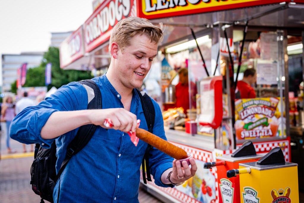 Conway's Corndogs at Wildflower! Arts & Music Festival in Richardson
