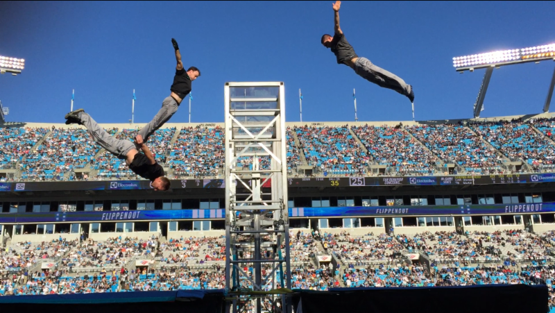 Flippenout Trampoline Show to perform at Wildflower! Arts & Music Festival in Richardson